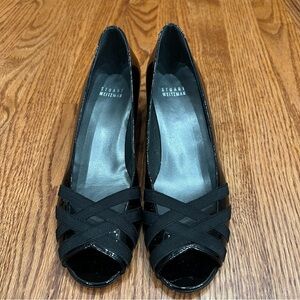 Women's Stuart Weitzman Black patent leather Heels Size 8